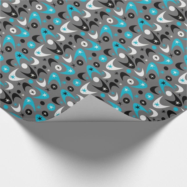 Papel De Regalo Retro Boomerangs (Esquina)