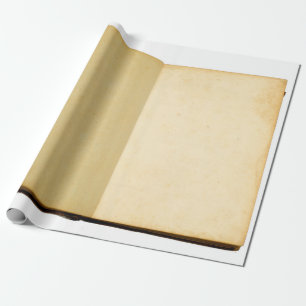 Papel De Regalo Retro de textura antigua del libro