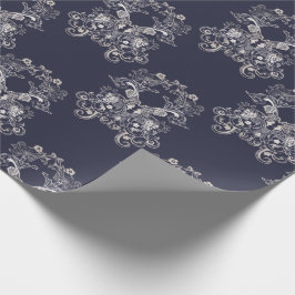 Papel De Regalo Retro floral de estilo barroco