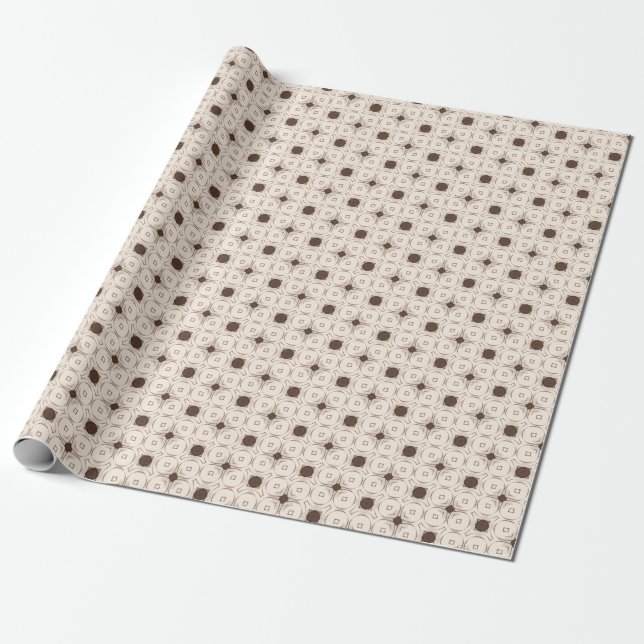 Papel De Regalo Retro geometry (Desenrollado)