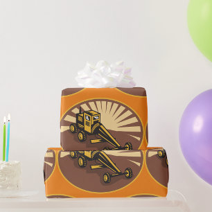 Papel De Regalo Retro Grader