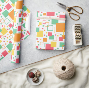 Papel De Regalo Retro Mod Citrus