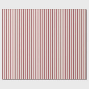 Papel De Regalo Retro Stripes Pink Burgundy Y2K Style