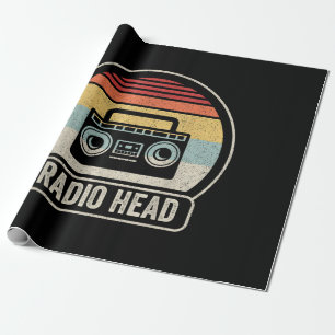 Papel De Regalo Retro Vintage Radio Head