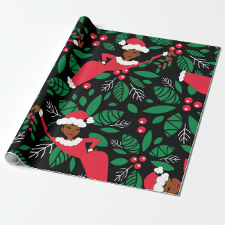 Papel De Regalo Reúnete conmigo bajo el mistletoe