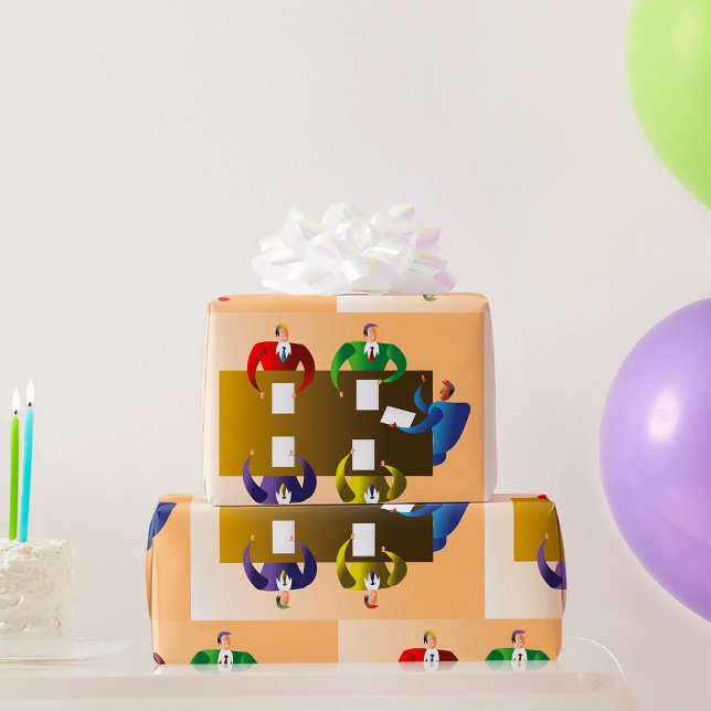 Papel De Regalo Reunión de negocios (Subido por el creador)