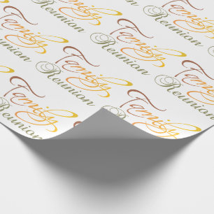 Papel De Regalo Reunión familiar