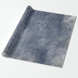 Papel De Regalo Revestimiento gris gris gris plateado con dificult