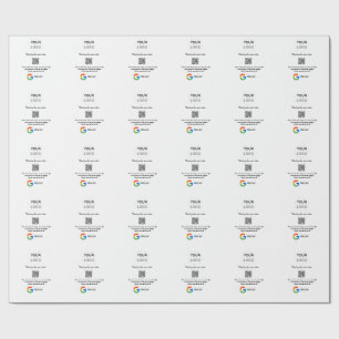 Papel De Regalo Revisión del logotipo de negocios de Google Revisi