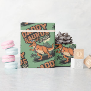 Papel De Regalo Rex Daddysaurus - La leyenda prehistórica de Guay