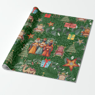 Papel De Regalo Reyes Magos de Oriente