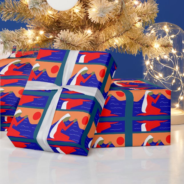 PAPEL DE REGALO REZAR POR LA CAÍDA DE JAPÓN (Vacaciones)