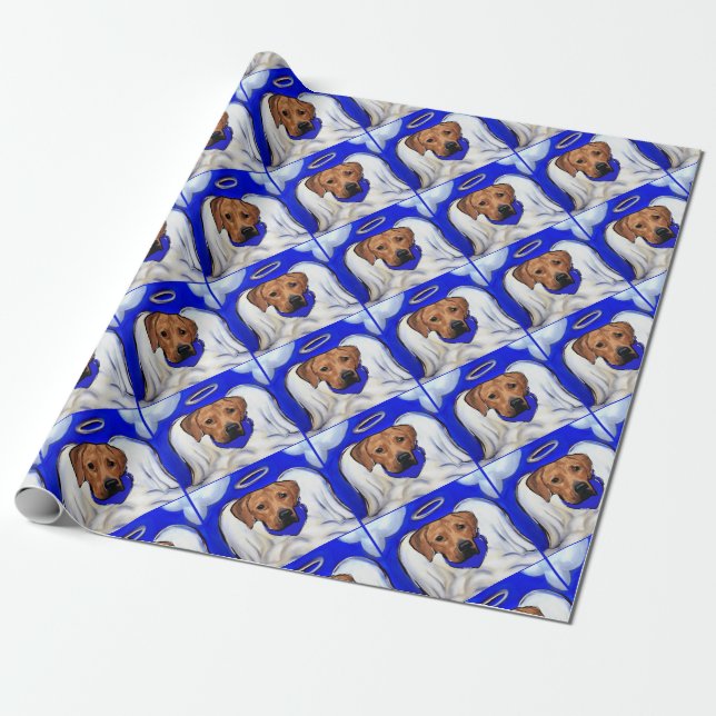 Papel De Regalo Rhodesian Ridgeback (Desenrollado)