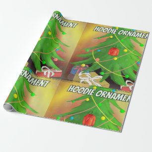 Papel De Regalo Rick London "Adorno de capó" Navidad Divertido