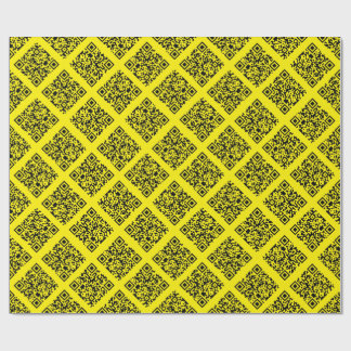 Papel De Regalo Rickroll Wrapping Paper in black