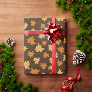 Papel De Regalo Rico Follaje de Otoño