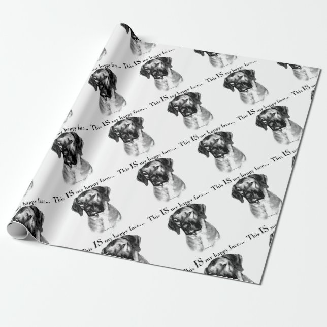 Papel De Regalo Ridgeback Rhodesian (Desenrollado)