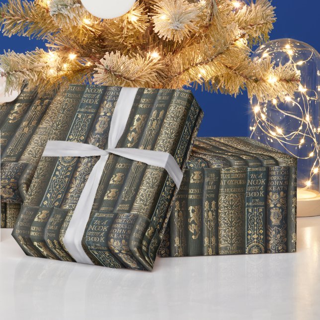 Papel De Regalo Rincón de Libros Bibliófilo (Vacaciones)