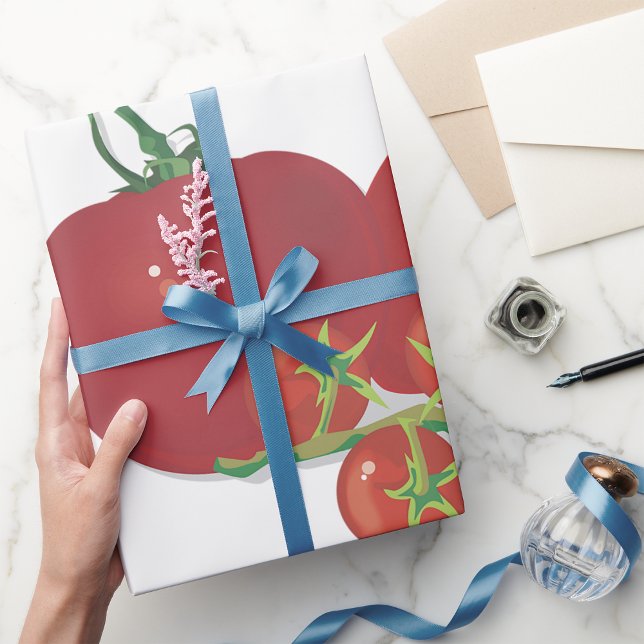 Papel De Regalo Ripe de tomates rojos (Subido por el creador)