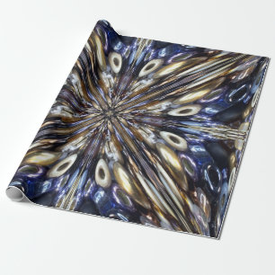 Papel De Regalo Riqueza Del Patrón Abstracto De Semillas
