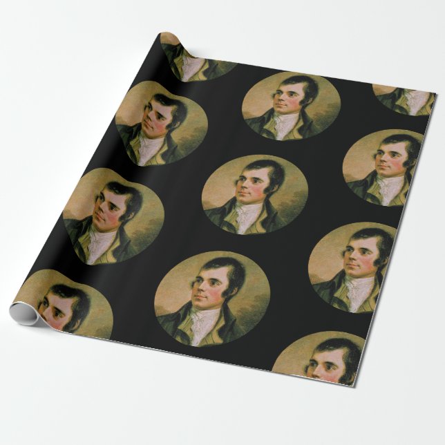 Papel De Regalo Robert Burns, perfecciona para los regalos de la (Desenrollado)