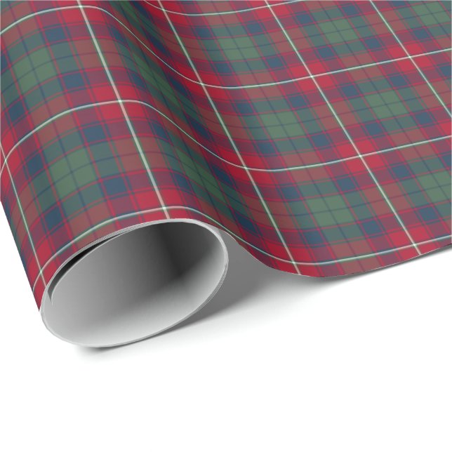 Papel De Regalo Robertson Clan Tartan (Esquina del rollo)