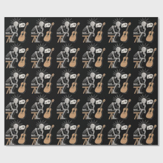 Papel De Regalo Robot musical confuso