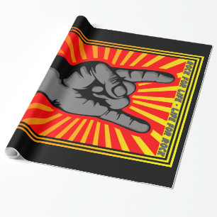 Papel De Regalo Roca y rollo