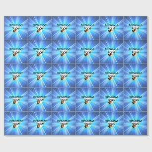 Papel De Regalo Rocas de Jubilación, diseño popular,