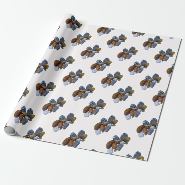 Papel De Regalo Rocas pulidas (Desenrollado)