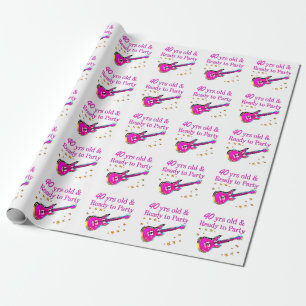 PAPEL DE REGALO ROCK N ROLL 40