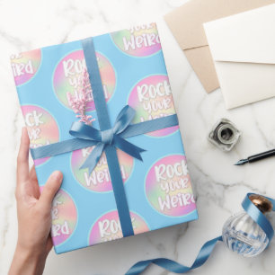 Papel De Regalo Rock Your Weird