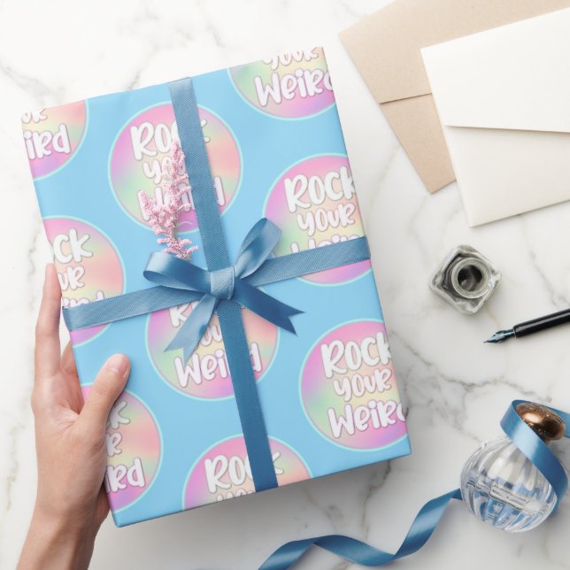 Papel De Regalo Rock Your Weird (Regalar)