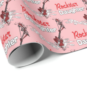 Papel De Regalo Rockstar Daughter