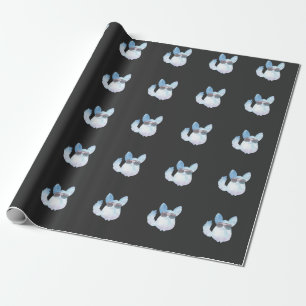 Papel De Regalo Rodent retro Chinchilla con gafas de sol