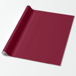 Papel De Regalo Rojo Carmesí