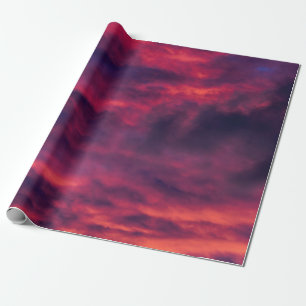 Papel De Regalo rojo de agosto