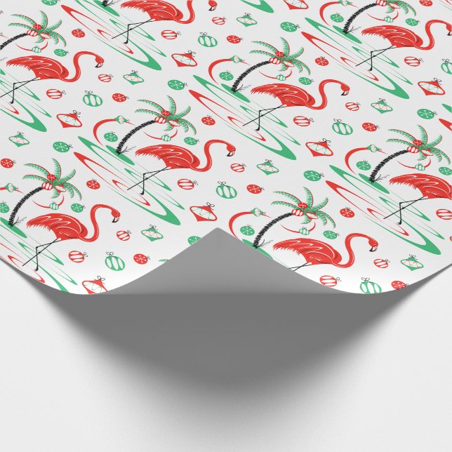 Papel de regalo rojo de las chucherías del (Esquina)
