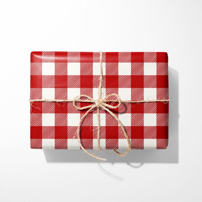 Papel De Regalo Rojo Rustico (Subido por el creador)