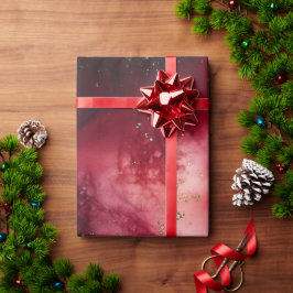 Papel De Regalo Rojo y Verde