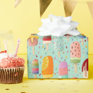 Papel De Regalo Rollo de enrollamiento de regalo de las partículas