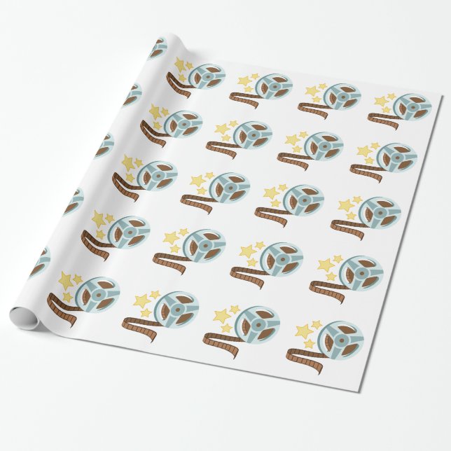 Papel De Regalo Rollo de la cinta de Hollywood (Desenrollado)