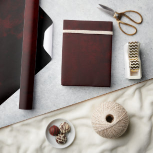 Papel De Regalo Rollo de zumbido gótico rojo urbano