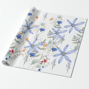 Papel De Regalo Romantic purple botanical wallpaper