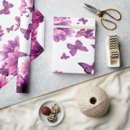 Papel De Regalo Romantic Rosy Floral