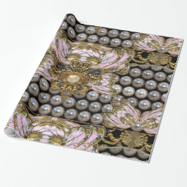 Papel De Regalo Romántico elegante barroco