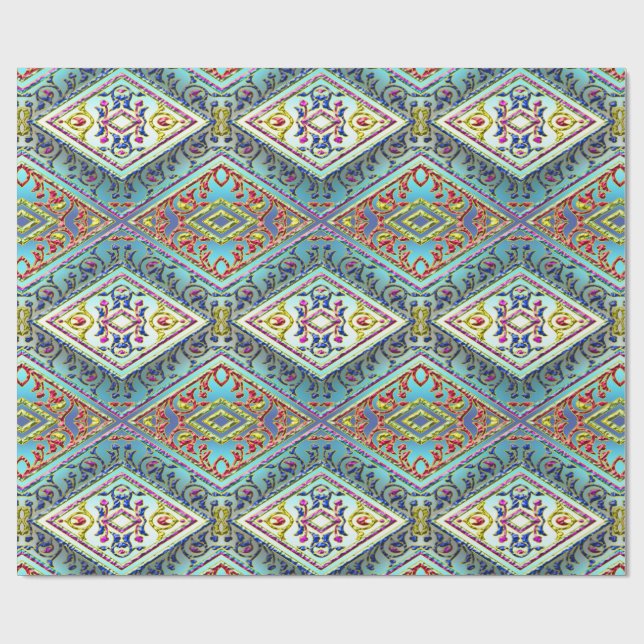 PAPEL DE REGALO ROMBUS (Superficie plana)