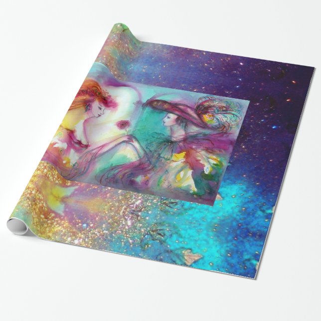 PAPEL DE REGALO ROMEO Y JULIET / GOLPE AZUL (Desenrollado)