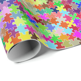 Papel De Regalo Rompecabezas