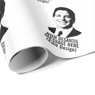 Papel De Regalo Ron Desantis Personalizado